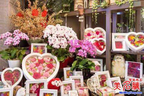 最新的花店起名，好聽的花店名字